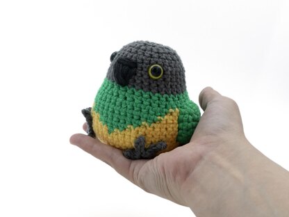 Amigurumi Senegal Parrot
