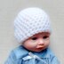 Little White Baby Hats