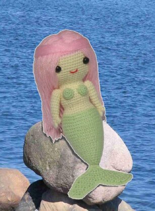 Jazzy the Mermaid - Amigurumi - Crochet Pattern