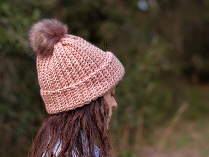 Knit-Look Crochet Hat - Yay For Yarn