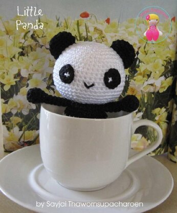 Little Panda Amigurumi Crochet Pattern