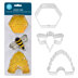 R&M Honey Bee Cookie Cutters Set of 3