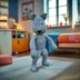 Cuddly Wolf Toy