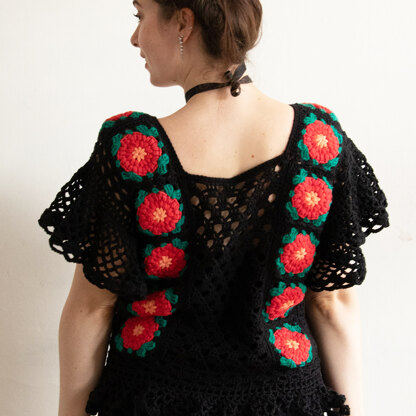 CROCHET PATTERN in Bloom Lace Pullover -  Canada