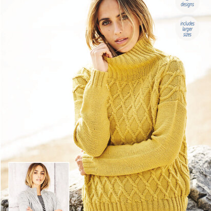 Jumper & Jacket in Stylecraft Bellissima - 9582 - Downloadable PDF