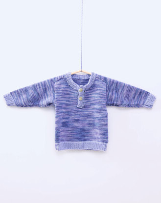 Sweater in Rico Baby Cotton Soft DK & Baby Cotton Soft Print DK - 889 - Downloadable PDF