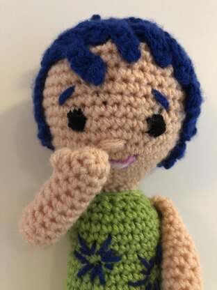 Joy amigurumi doll