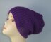 Chunky 2 Stitch Check Slouch Hat