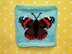 British Butterflies Intarsia Squares