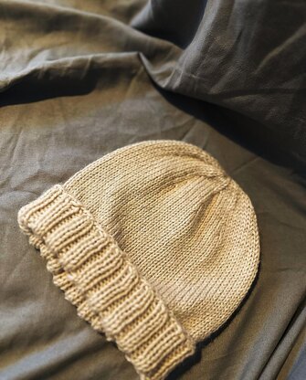 Ribbed Baby Beanie