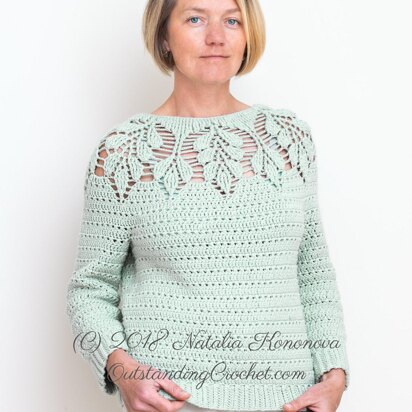 Leaf Yoke Sweater