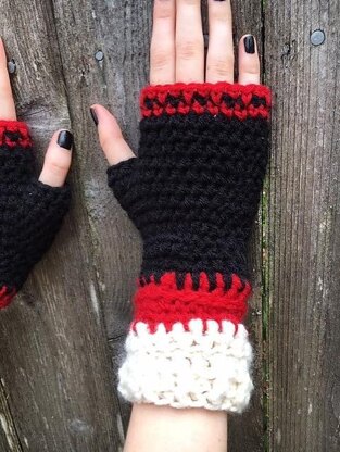 Spiked mitts