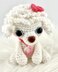 Snowberry the Poodle – Amigurumi Crochet Pattern Available in English and Portuguese