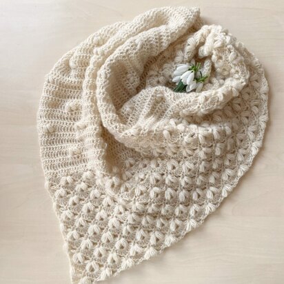 Snowdrop shawl