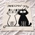 Cats Meow Blanket SINGLE CROCHET PATTERN