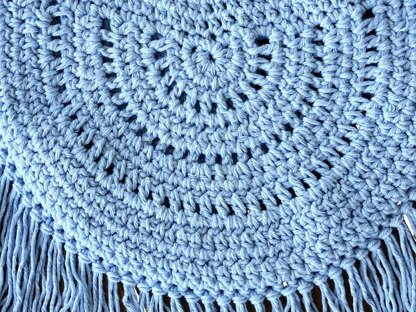 Crochet Boho Tassel Bag