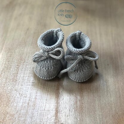 Baby Booties Blue