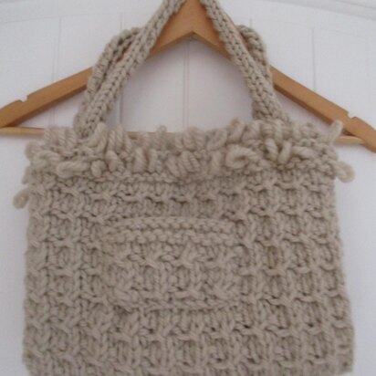 Texture and Loop Stitch Bag