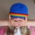 Rainbow Brim Beanie