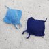 Knitted Manta Ray