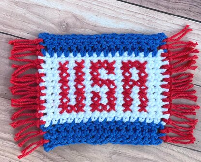 USA Mug Rug