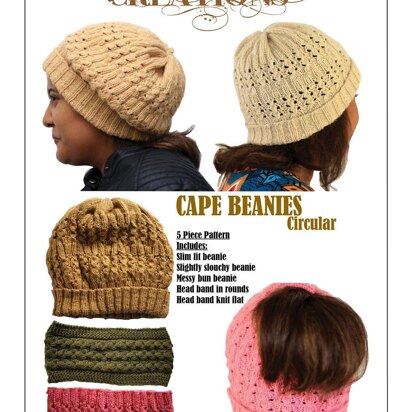 Cape Beanies  Circular