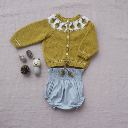 Woodlanders - Layette Knitting and Crochet Pattern for Babies in Debbie Bliss Eco Baby Wool by Debbie Bliss
