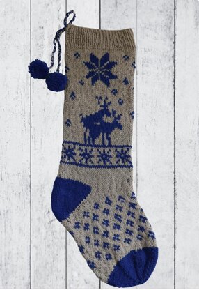 Humping Moose Christmas Stocking