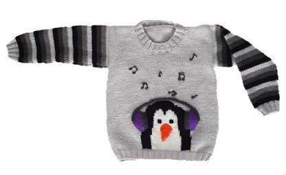 Chilled Out Penguin Sweater