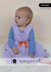 Dress & Headband in DY Choice Baby Joy DK Print - DYP164