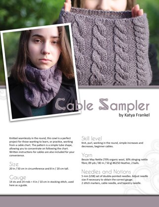 Cable Sampler Cowl