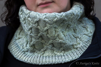 Berry Twist Cowl - 2