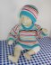 Baby Summer Stripe Sweater and Beanie