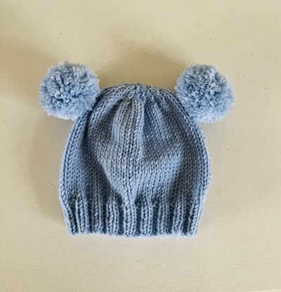 Baby Pompom Beanie