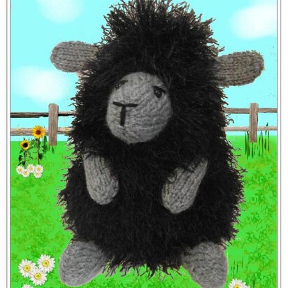 Black sheep of the family - knitting pattern