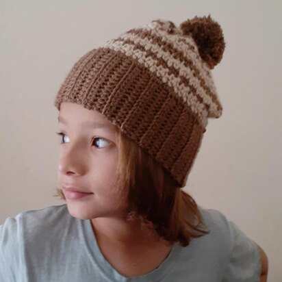 Cocoa beanie