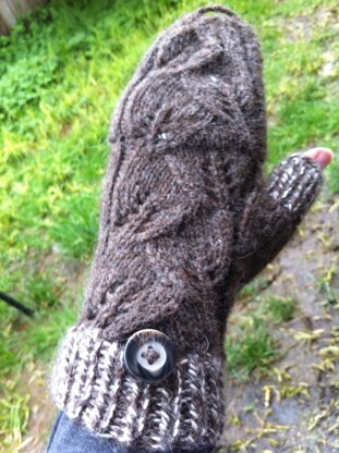 Perfect Leaves Convertible Mitts