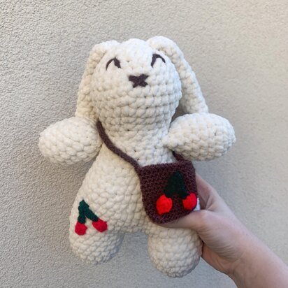 Crochet Cherry Bunny