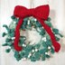 Mistletoe Christmas Wreath