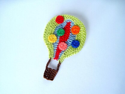 Hot Air Balloon Applique