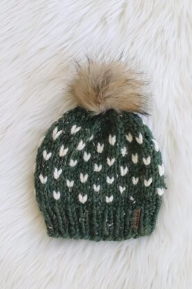 Tiny Hearts Beanie