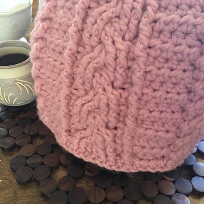 "Hygge Tea" tea cozy