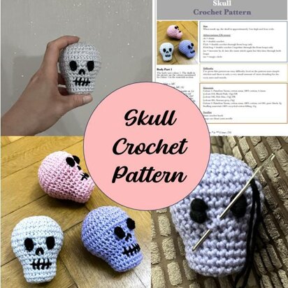 Skull Crochet Pattern