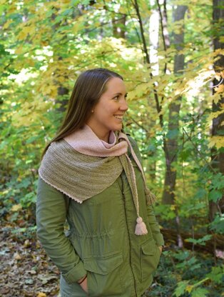 1-2-3 Chickadee Shawl