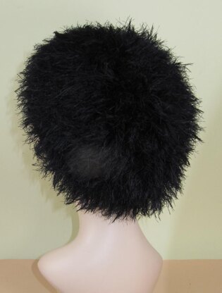 Faux Fun Fur Tam Hat