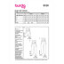 Burda Style Misses' Trousers and Pants B6124 - Paper Pattern, Size 8-18