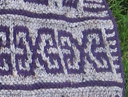 Mosaic Knit Blanket