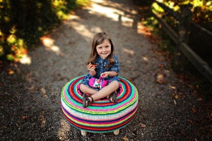 Dream Catcher Ottoman and Blanket