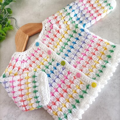 Rainbow Drops Cardigan