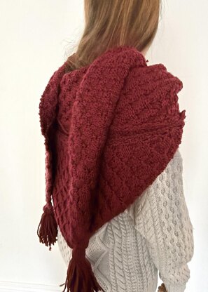 The Trellis Hooded Scarf